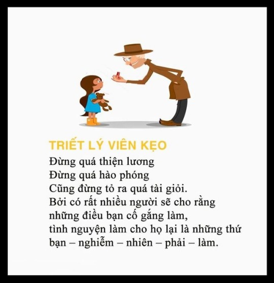 Triết lý viên kẹo